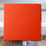 Fiery Red Solid Color | Klassiek | Elegant Tegeltje<br><div class="desc">Fiery Red Solid Color | Klassiek | Elegant | Trendy | Stijlvol | Cadeau</div>