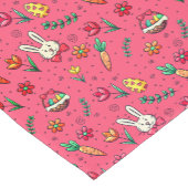 Fiery Roos Easter Pattern Table Runner Korte Tafelloper (Hoek)