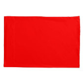 Fiery Scarlet Red Palette Kussensloop (Achterkant)