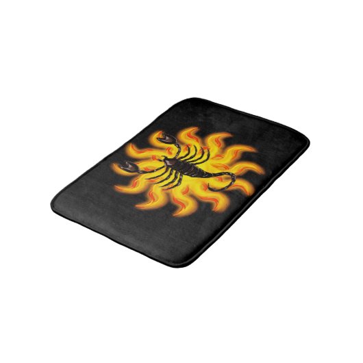 Fiery Scorpio Badmat (Gekanteld)
