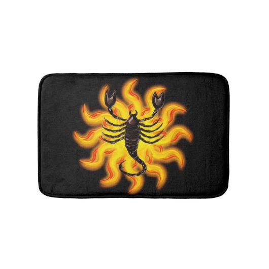Fiery Scorpio Badmat (Voorkant)