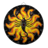 Fiery Scorpio Dartbord (Voorkant)