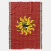 Fiery Scorpio Deken (Voorkant Verticaal)
