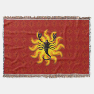 Fiery Scorpio Deken