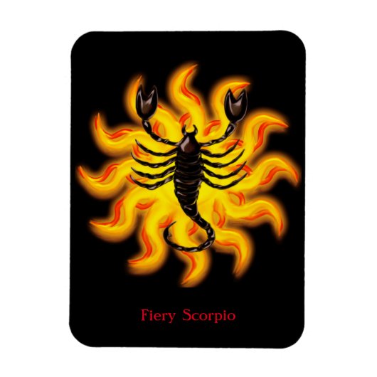 Fiery Scorpio Magneet (Verticaal)
