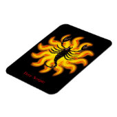 Fiery Scorpio Magneet (Linkerzijde)