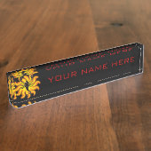 Fiery Scorpio Naambordje (Zijkant)