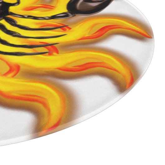 Fiery Scorpio Snijplank (Hoek)