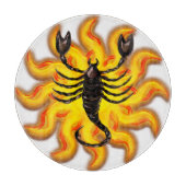 Fiery Scorpio Snijplank (Voorkant)