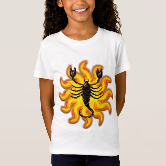 Fiery Scorpio T-shirt (Voorkant)