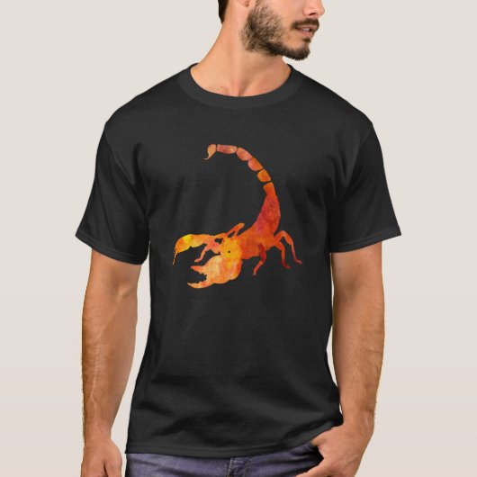 Fiery Scorpion T-shirt (Voorkant)