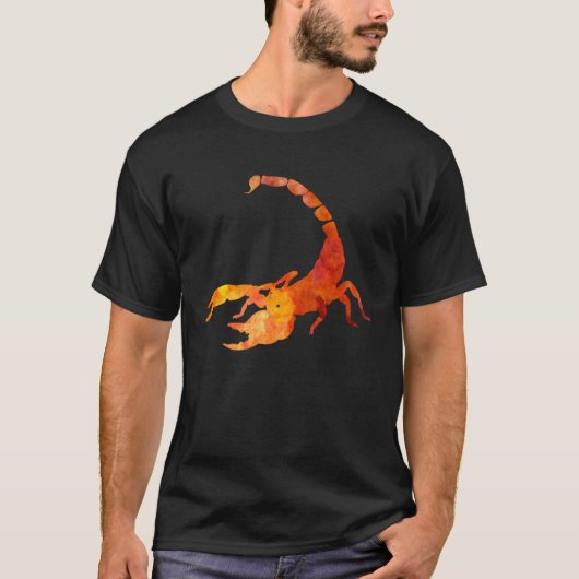 Fiery Scorpion T-shirt (Voorkant)