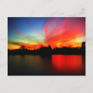 Fiery Sky Briefkaart