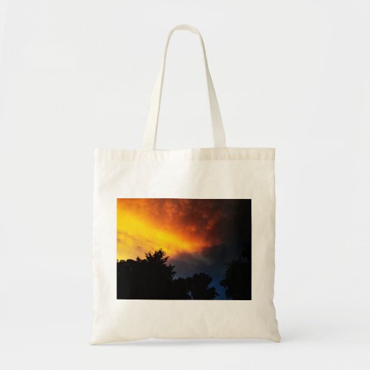 Fiery Sky Tote Bag (Voorkant)