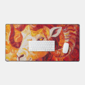 Fiery Solar Capricorn Spirit Bureaumat (Keyboard & Muis)
