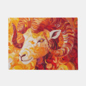 Fiery Solar Capricorn Spirit Deurmat (Voorkant)