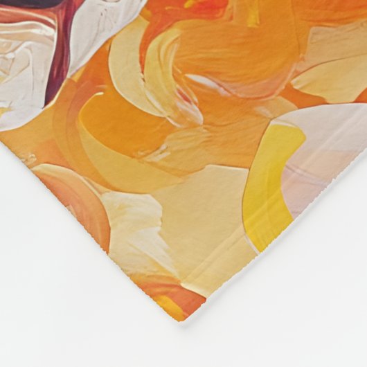 Fiery Solar Capricorn Spirit Fleece Deken (Hoek)