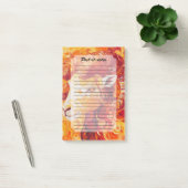 Fiery Solar Capricorn Spirit Post-it® Notes (Kantoor)