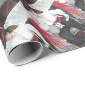 FIERY SPANISH DANCER WRAPPER PAPIER (Rol Hoek)