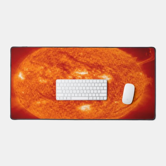 Fiery Star Burning Surface Buitenspace Thema Bureaumat (Keyboard & Muis)