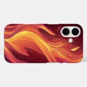 Fiery Streaks Flame Telefoonhoesje Case-Mate iPhone Case (Achterkant (horizontaal))