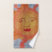 Fiery Sun Bad Handdoek (Handdoek)