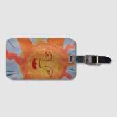 Fiery Sun Bagagelabel (Voorkant (horizontaal))