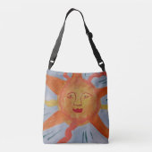 Fiery Sun Crossbody Bag Tas (Achterkant)