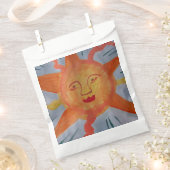 Fiery Sun Favor Bag Bedankzakje (Geknipt)