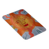 Fiery Sun Flexible Photo Magnet Magneet (Rechterzijde)