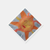 Fiery Sun Paper Napkins Servet (Hoek)