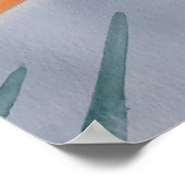 Fiery Sun Poster (Hoek)