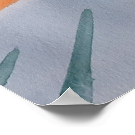 Fiery Sun Poster (Hoek)