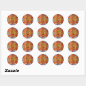 Fiery Sun Sticker (Vel)
