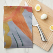 Fiery Sun Tea Towel Theedoek (Quarter Fold)