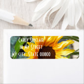 Fiery Sunflower Etiket (Insitu)