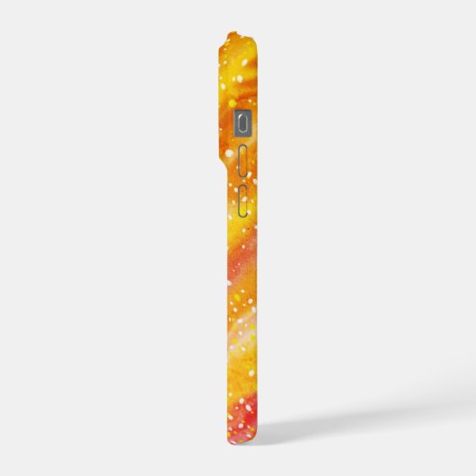 Fiery Sunset Abstracte telefoonhoesje iPhone Hoesje (Linkerkant)