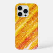 Fiery Sunset Abstracte telefoonhoesje iPhone Hoesje (Achterkant)