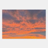 Fiery Sunset Inpakpapier Vel (Voorkant 2)