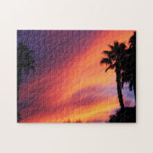 Fiery Sunset Legpuzzel (Horizontaal)