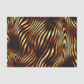 Fiery Tiger Stripes Tissuepapier (Voorkant)