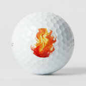 Fiery Titleist 2023 Pro V1, 12 Pack golfballen (Voorkant)