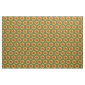 Fiery Tulip Floral Patterned Fabric Stof (Yard (91,4 cm))