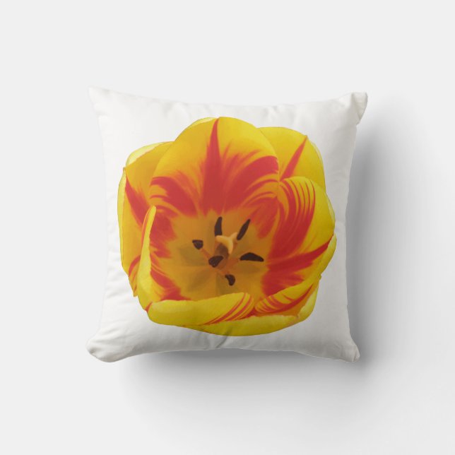 Fiery Tulip Pillow Kussen (Voorkant)