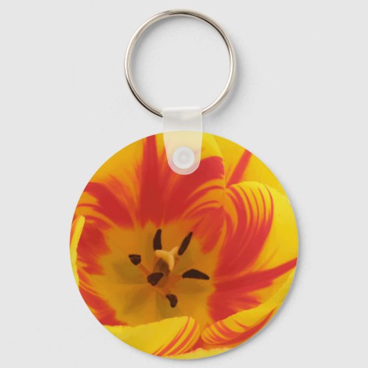 Fiery Tulip Sleutelhanger (Voorkant)