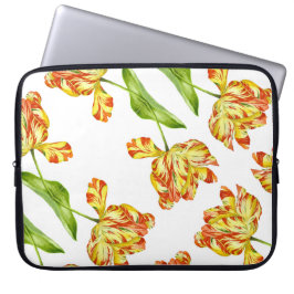 Fiery Tulpen op 15-inch laptophoes Laptop Sleeve