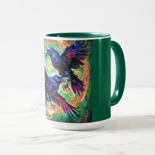 Fiery Two Ravens Mok (Voorkant rechts)