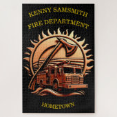 Fiery valor ingewikkeld heldhaftig ontwerp van bra legpuzzel (Verticaal)