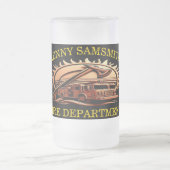 Fiery valor ingewikkeld heldhaftig ontwerp van bra matglas bierpul (Center)