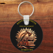 Fiery valor ingewikkeld heldhaftig ontwerp van bra sleutelhanger (Achterkant)